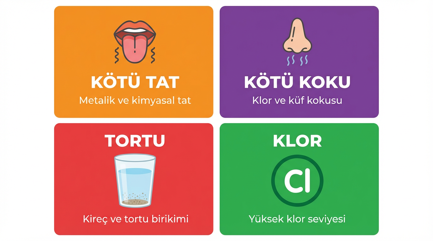 Musluk suyundaki klor ve dezenfeksiyon yan ürünleri